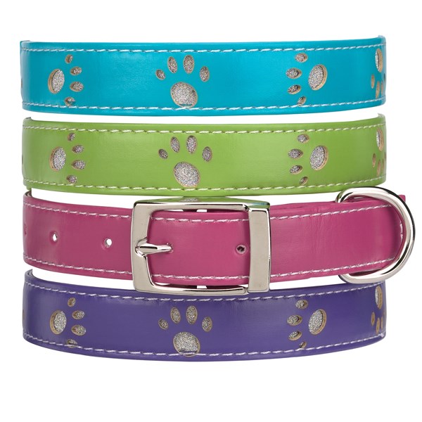 Sparkle Paw Hundhalsband - Lila - XL