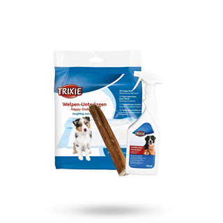 Valpkit Med Matta, Urinfläckborttagare & Tuggben