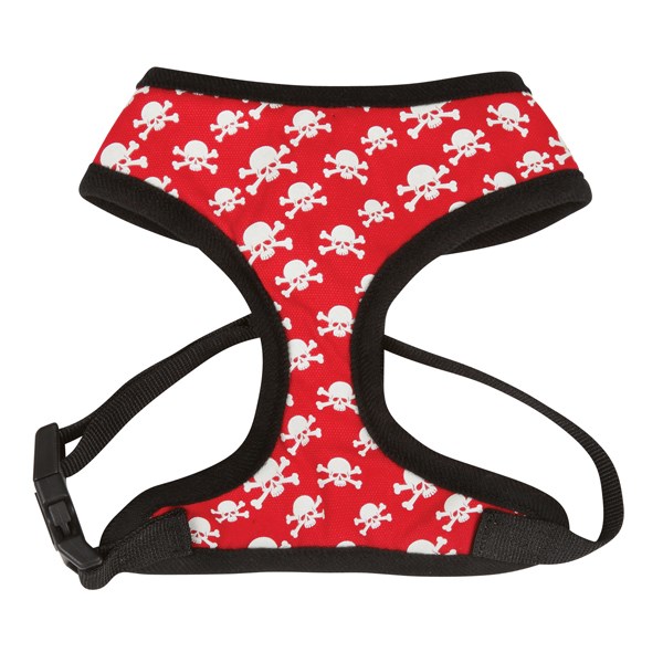 Crossbone - Röd Självlysande Sele